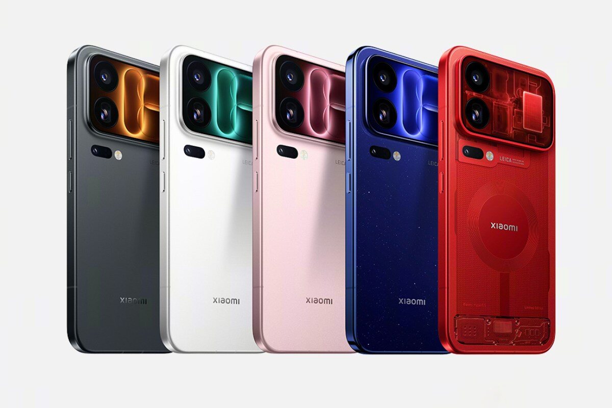 Các màu của dòng Xiaomi 18 Pro.