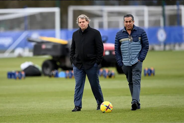 Boehly và Eghbali từng là những gương mặt đại diện trong thương vụ thâu tóm Chelsea vào năm 2022.