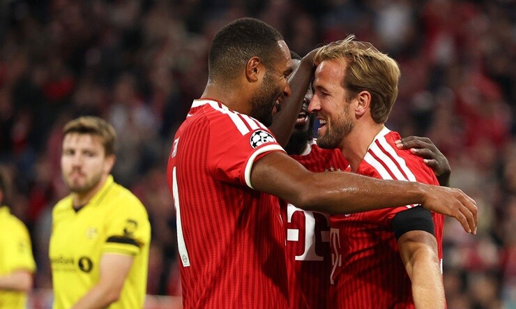 Bayern Munich vùi dập Bodo/Glimt