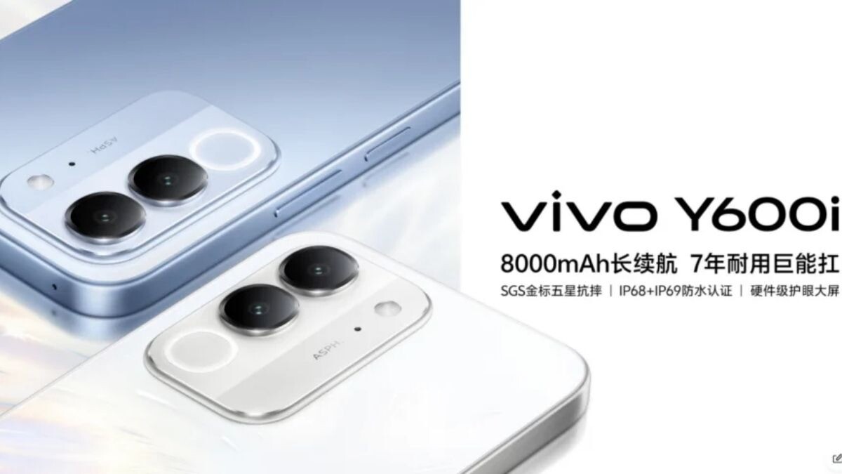 Vivo Y600i ra mắt: Pin 8.000 mAh, màn 120Hz cùng IP69 siêu bền bỉ - 1