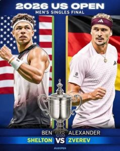 Zverev – Shelton lập vô số kỷ lục, bật tung cảm xúc trước chung kết US Open