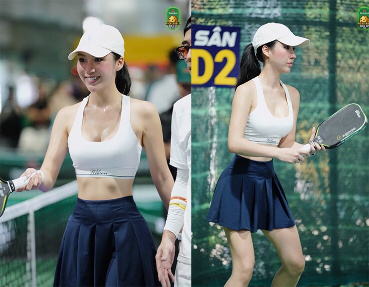 Người đẹp Diệp Anh giành 3 huy chương tại World Cup Pickleball, vóc dáng “vạn người mê” - 3