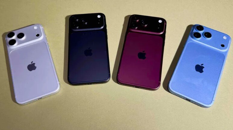 4 màu của iPhone 18 Pro Max.