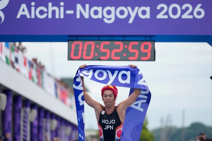 Không nằm ngoài dự đoán của giới chuyên môn, Takumi Hojo giành HCV đầu tiên ASIAD 2026