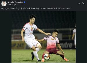 Cựu đội trưởng U20 Việt Nam dự World Cup giờ phải lên facebook xin việc làm