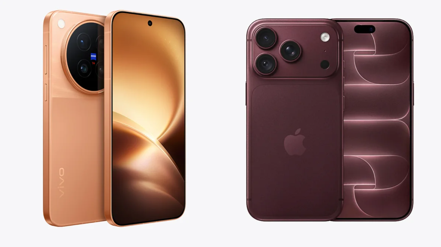 Dòng Vivo X500 Pro Max và iPhone 18 Pro Max.