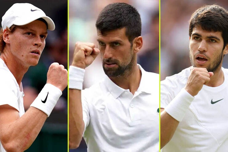 Djokovic tự hào khi được so sánh với Alcaraz và&nbsp;Sinner&nbsp;