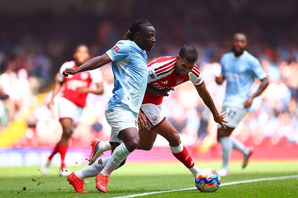 Jeremy Doku, một trong những cầu thủ rê dắt tốt nhất của Man City