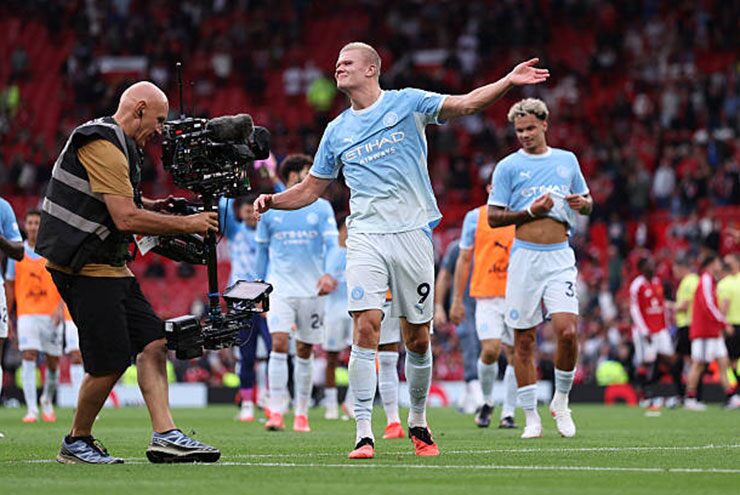 Haaland ghi bàn duy nhất cho Man City