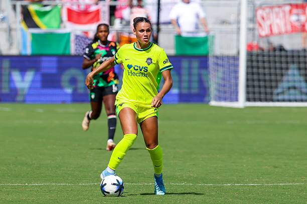 Trinity Rodman thi đấu cho CLB Washington Spirit trùng ngày chung kết US Open diễn ra
