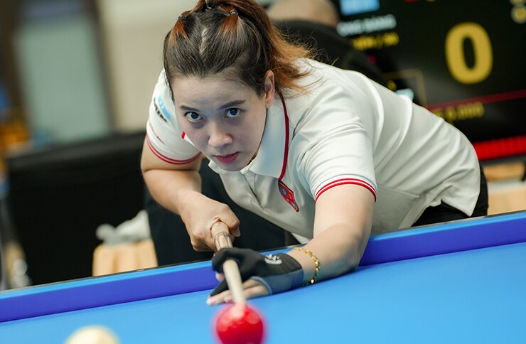 Nữ cơ thủ thi 2 nội dung trái ngược, cùng dàn hot girl so tài tại “World Cup bi-a VN” - 10