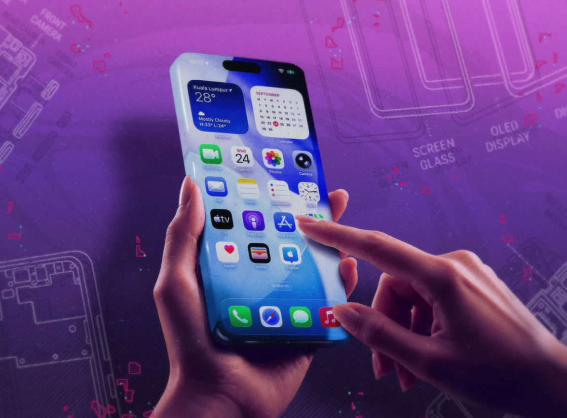 Ảnh concept iPhone 20 Pro.