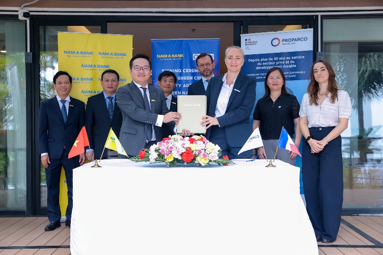 Nguồn vốn tài trợ có thời hạn 5 năm này là đòn bẩy quan trọng giúp Nam A Bank mở rộng danh mục tín dụng xanh.
