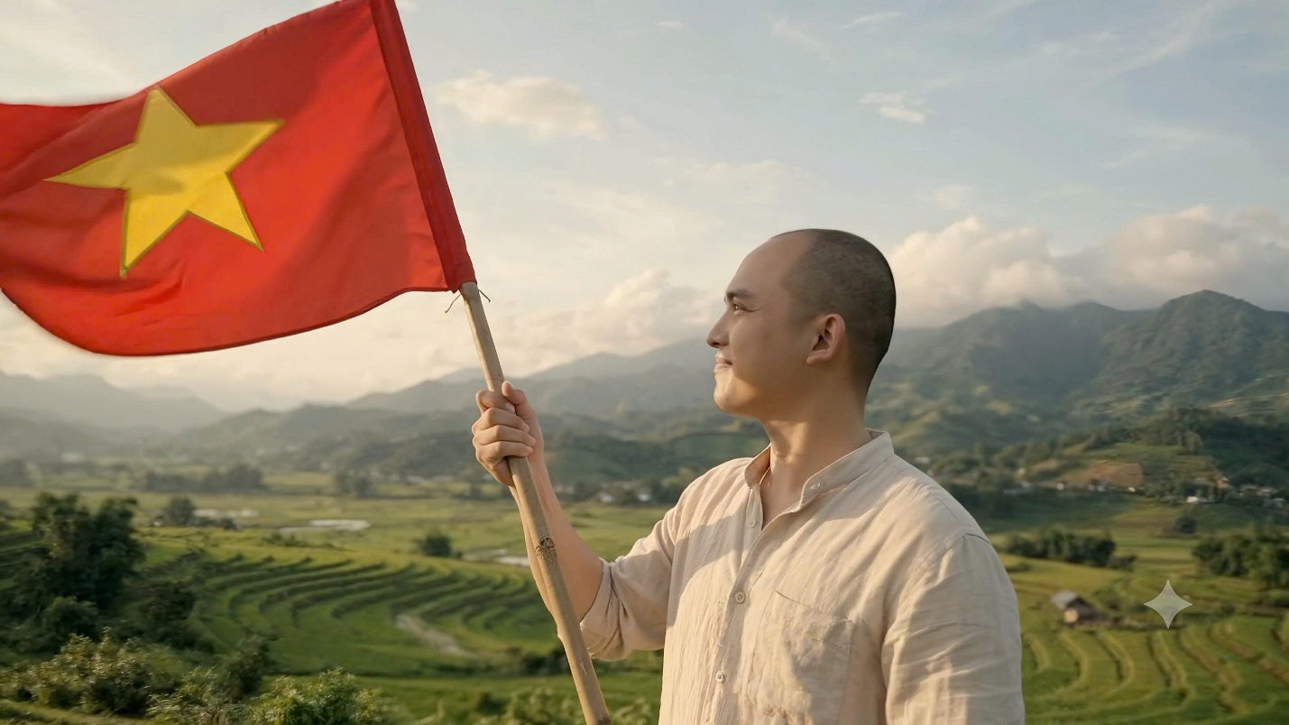 Trần Văn Hạ ra mắt MV “Xin Mãi Là Con Dân Việt Nam”, kết hợp âm nhạc và AI.