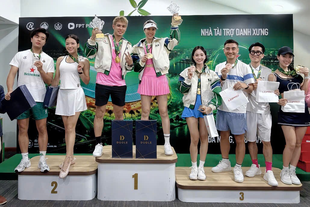 Siêu mẫu Trần Thu Hằng phá dớp "nữ hoàng về nhì", lần đầu vô địch World Cup Pickleball - 5