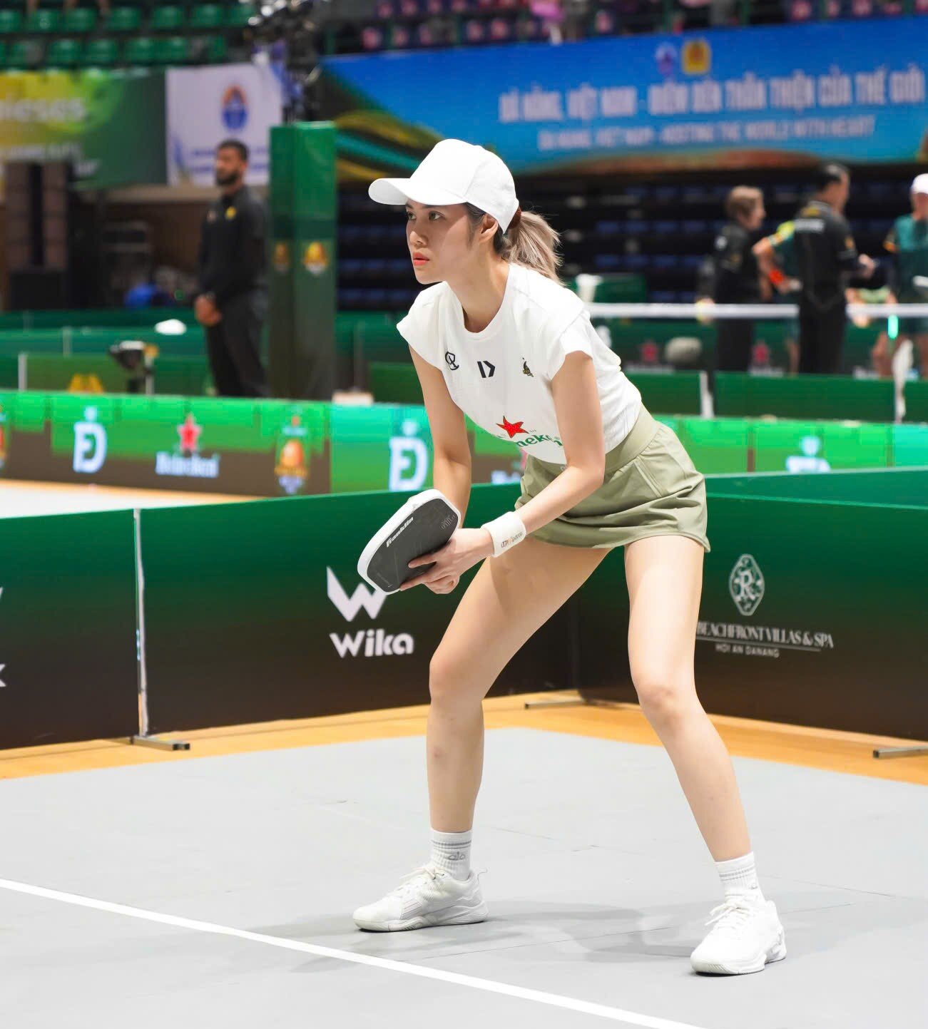Siêu mẫu Trần Thu Hằng phá dớp "nữ hoàng về nhì", lần đầu vô địch World Cup Pickleball - 7