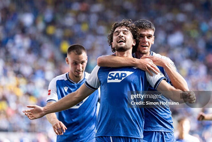 Hoffenheim chơi hay trong hiệp 1