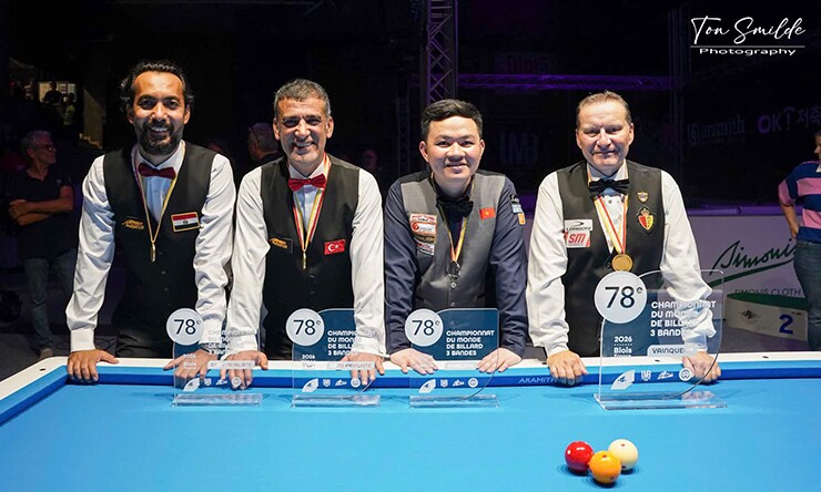 4 cơ thủ xuất sắc nhất của World Championship 2026