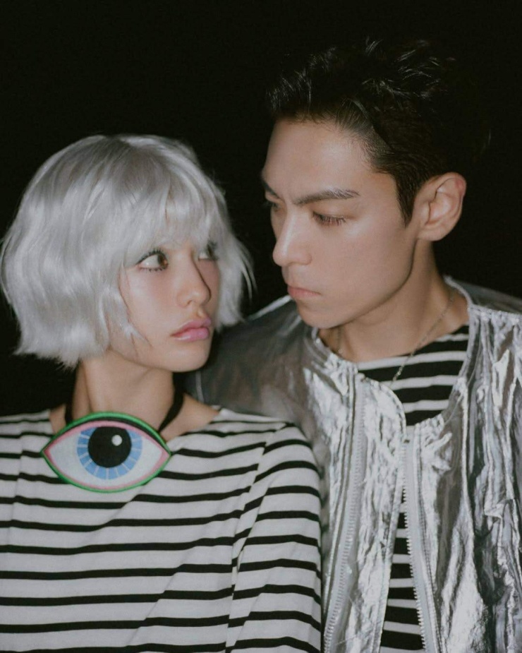 T.O.P và Nana đóng MV. Ảnh: Instagram/T.O.P