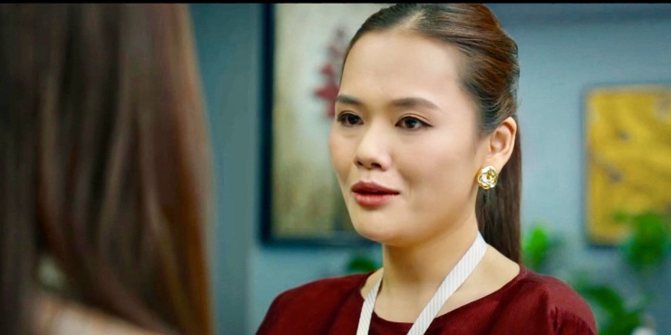 Tạo hình nhân vật của Hoàng Phương Thảo trong "Mùa hè năm ấy". 