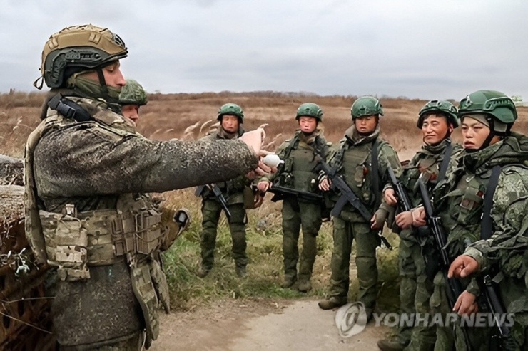 Binh lính Triều Tiên tác chiến cùng quân đội Nga ở Kursk. Ảnh: Yonhap