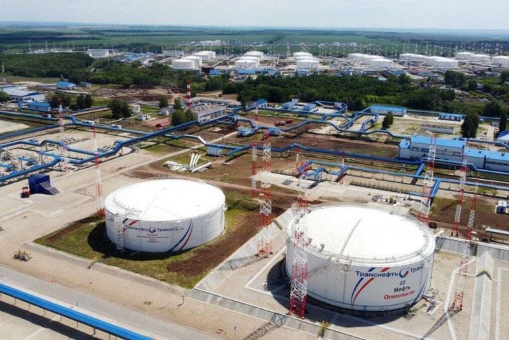 Cơ sở khai thác dầu khí Transneft-Privolga tại vùng Samara của Nga. (Nguồn: volga.news)