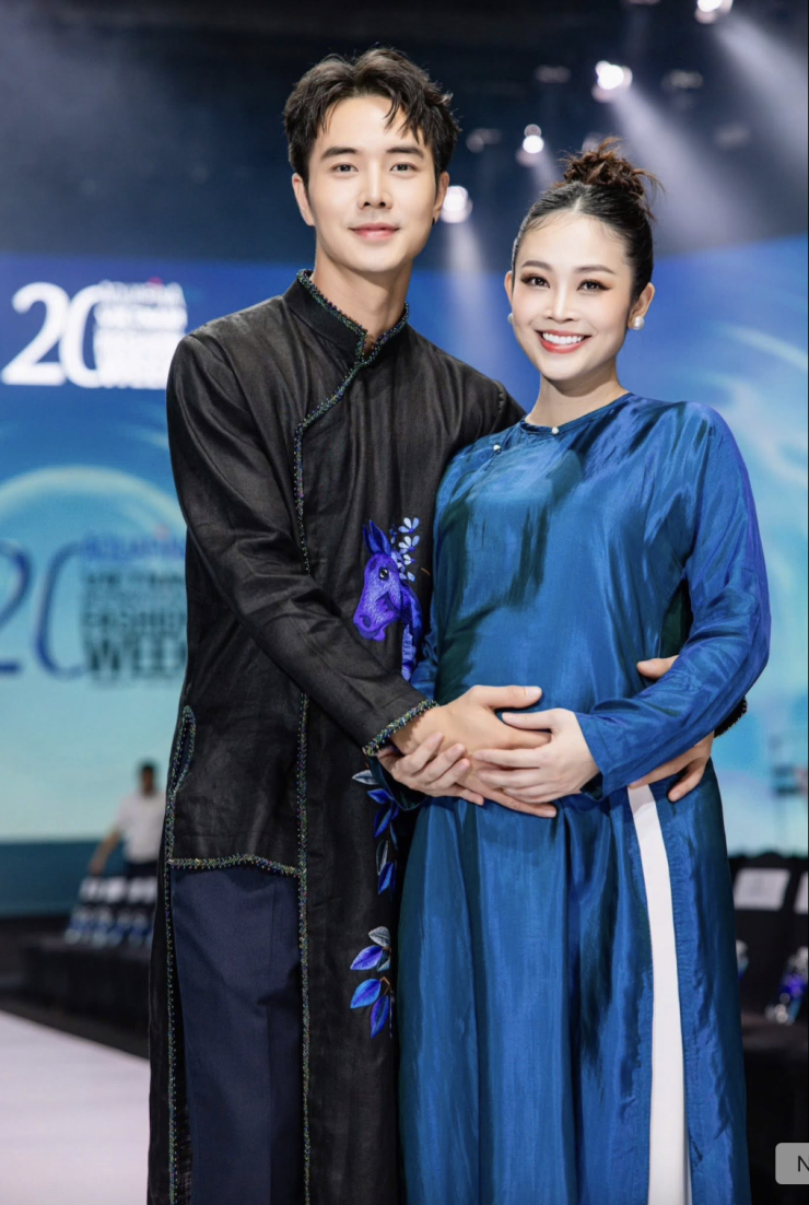 Vợ chồng Đức Hiếu và Thùy Linh.