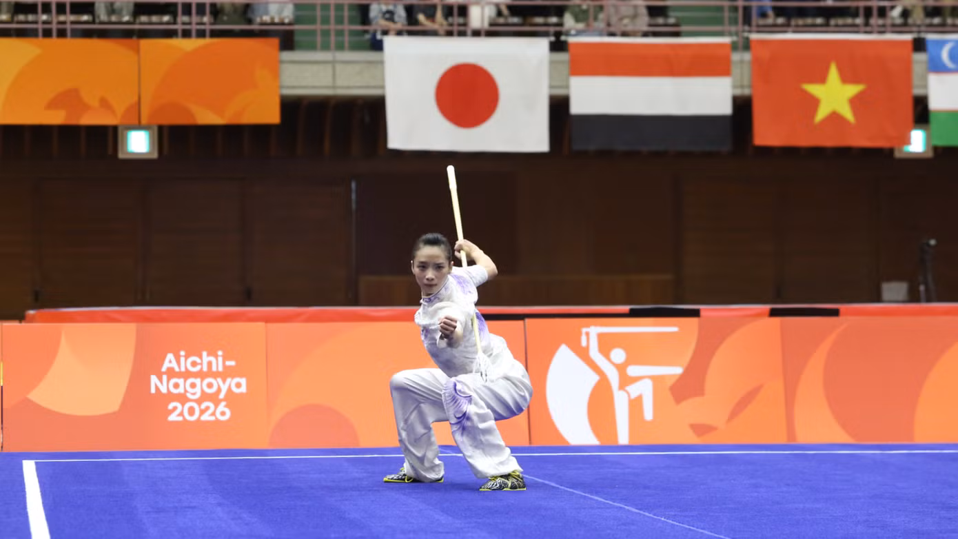 Dương Thuý Vi giành HCĐ Asiad 20. Wushu là môn Việt Nam từng có nhiều VĐV đẳng cấp châu lục và thế giới