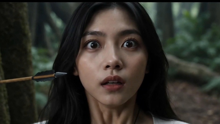 Nhân vật trong phim AI "Bãi săn". 