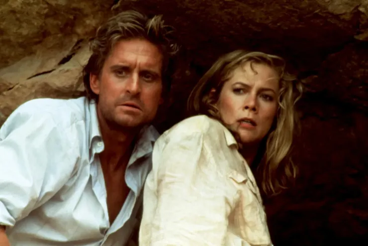 Michael Douglas và Kathleen Turner tiếp tục đóng cùng trong phim The Jewel of the Nile.