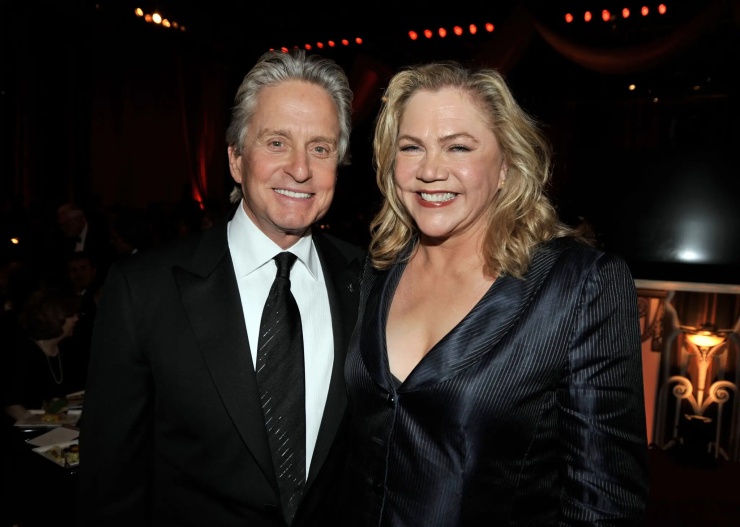 Michael Douglas và Kathleen Turner tại sự kiện năm 2009. Ảnh: AFI
