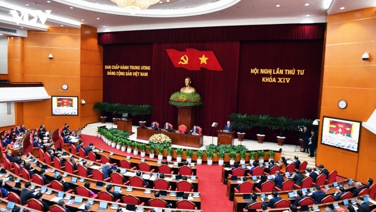 Hội nghị lần thứ tư Ban Chấp hành Trung ương Đảng khóa XIV khai mạc trọng thể tại Thủ đô Hà Nội