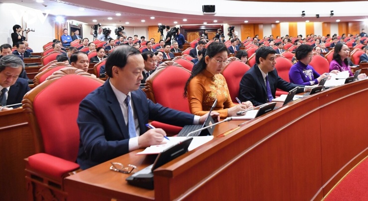 Các đại biểu dự phiên khai mạc Hội nghị 