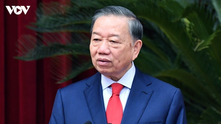 Tổng Bí thư, Chủ tịch nước Tô Lâm chủ trì, phát biểu khai mạc hội nghị.