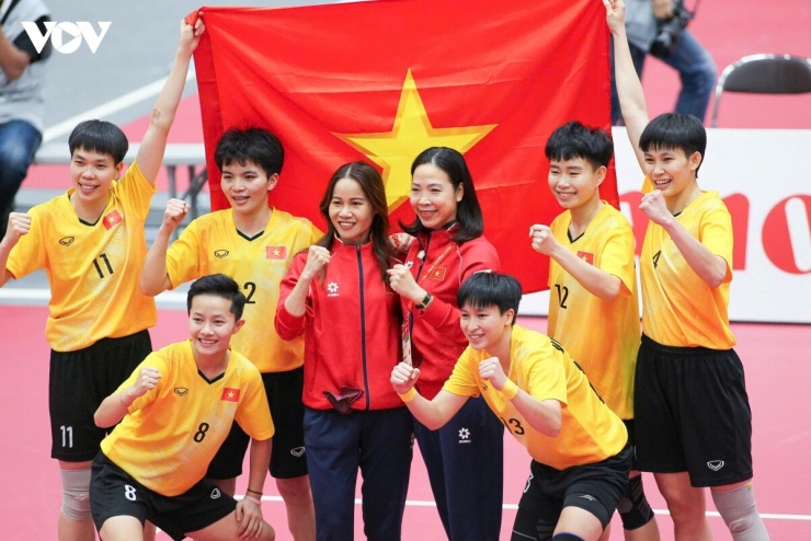 Cầu mây là điểm sáng hiếm hoi của thể thao Việt Nam ở ASIAD 2026. (Ảnh: Gia Cát). 
