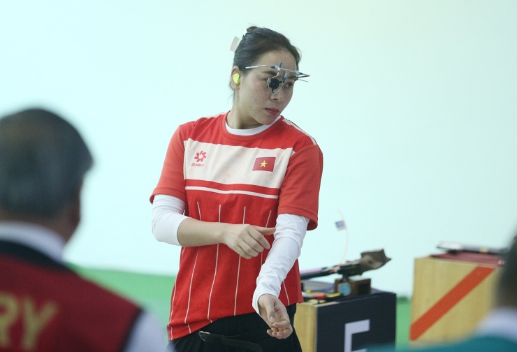 Thu Vinh không đạt điểm rơi tốt nhất.&nbsp;