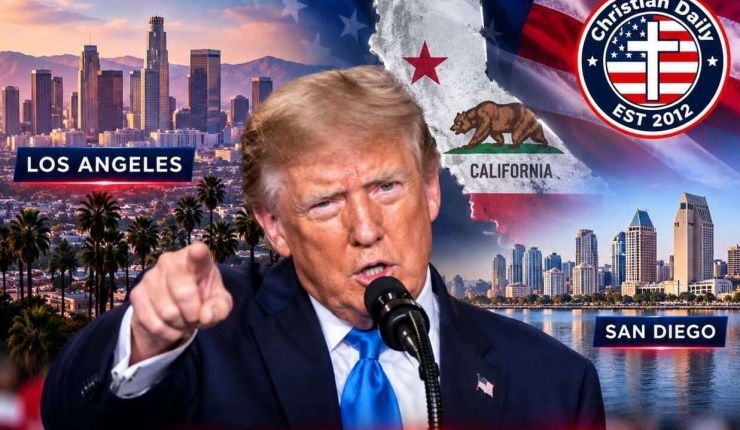 Nhà Trắng lao đao "chữa cháy" tuyên bố cứ để Iran xóa sổ Los Angeles, San Diego của ông Trump - 1