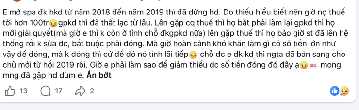 Mở công ty dễ, đóng mã số thuế khó: Người dân lo mất hàng trăm triệu đồng - 2
