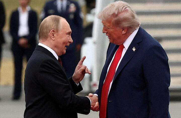 Tổng thống Nga Putin và Tổng thống Mỹ Trump.