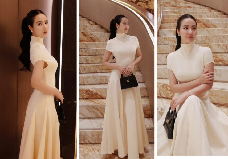 Huyền Lizzie từng lên phim với những hình ảnh sang trọng, khí chất