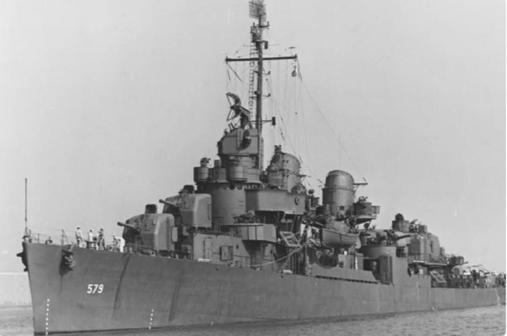 Tàu khu trục USS William D. Porter. Ảnh: Hải quân Mỹ