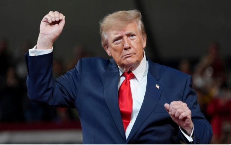 Tổng thống Mỹ Donald Trump. Ảnh: AP