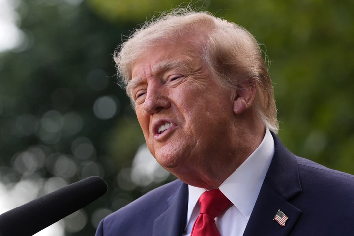 Tổng thống Mỹ Donald Trump. (Ảnh: AP)