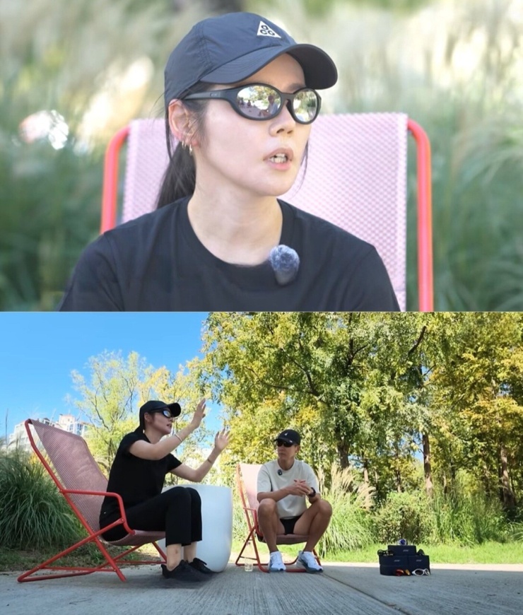 Han Ga In nói về hôn nhân. Ảnh: Nate