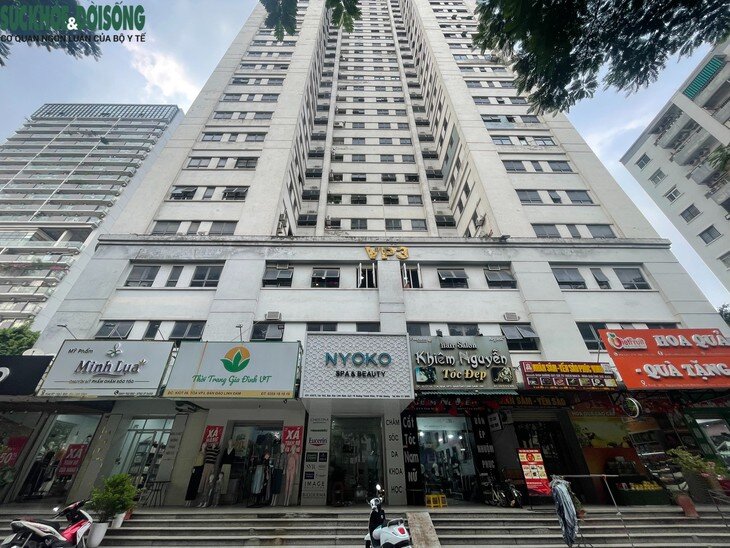 Chung cư VP3 (phường Hoàng Liệt, Hà Nội). Ảnh: Phúc Đức