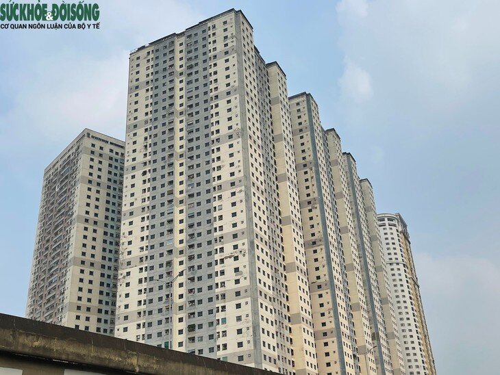 Chung cư CT11, CT12 Kim Văn - Kim Lũ. Ảnh: Phúc Đức