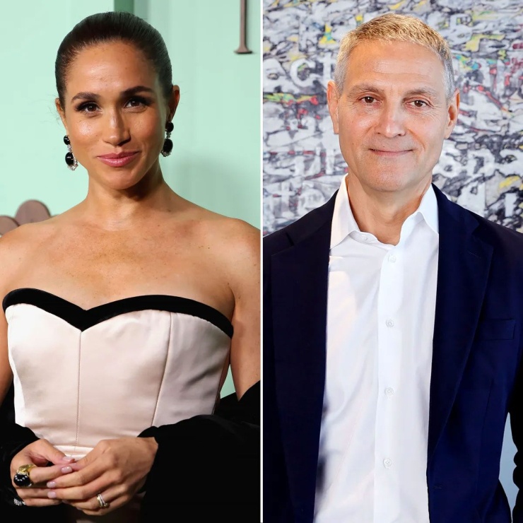 Ông Ari Emanuel (phải) xác nhận không còn đại diện trực tiếp cho Meghan từ năm ngoái. Ảnh: UK Press