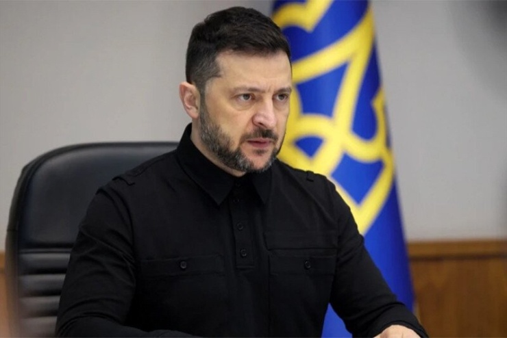 Tổng thống Ukraine Volodymyr Zelensky. Ảnh: Ukrainska Pravda