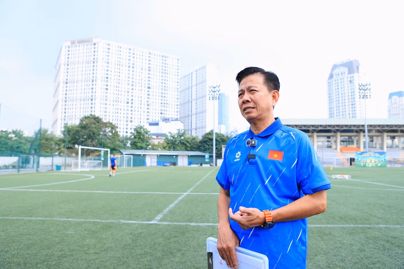 HLV Hoàng Anh Tuấn lần thứ 2 dẫn dắt đội trẻ Việt Nam dự sân chơi cấp độ World Cup.