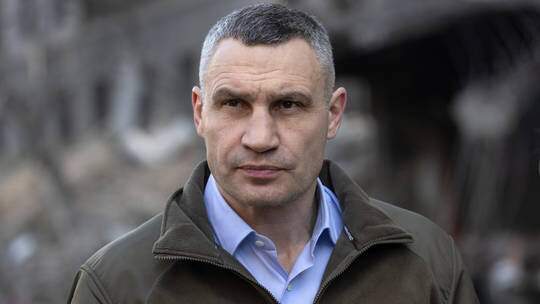 Thị trưởng Kiev Vitaly Klitschko. Ảnh Getty
